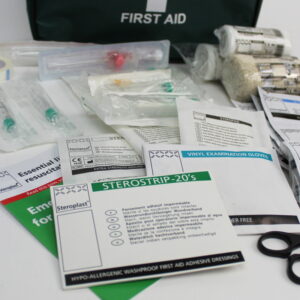 First Aid Kit with Needles