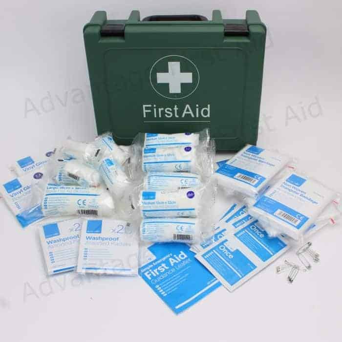 20 PERSON EMERGENCY MEDICAL HOME WORK HSE APPROVED QUALITY FIRST AID KIT REFILL