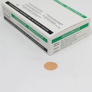 Washproof Hypo-Allergenic Plasters. Spot 2.4cm (100)