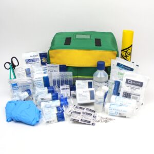 Workplace First Response Kit in Haversack.