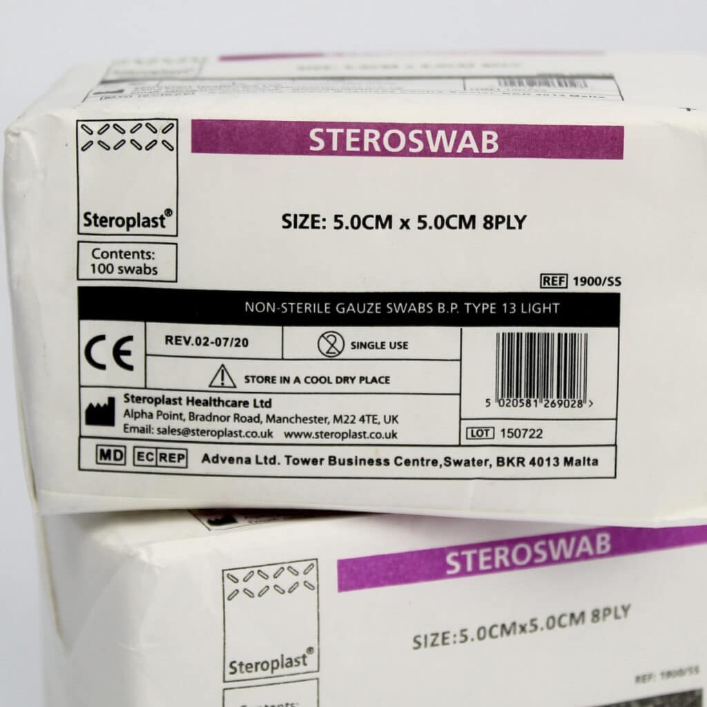 Non Sterile Gauze Swabs