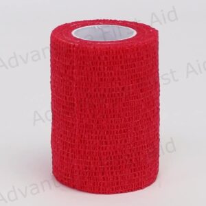 Red Cohesive 7.5cm