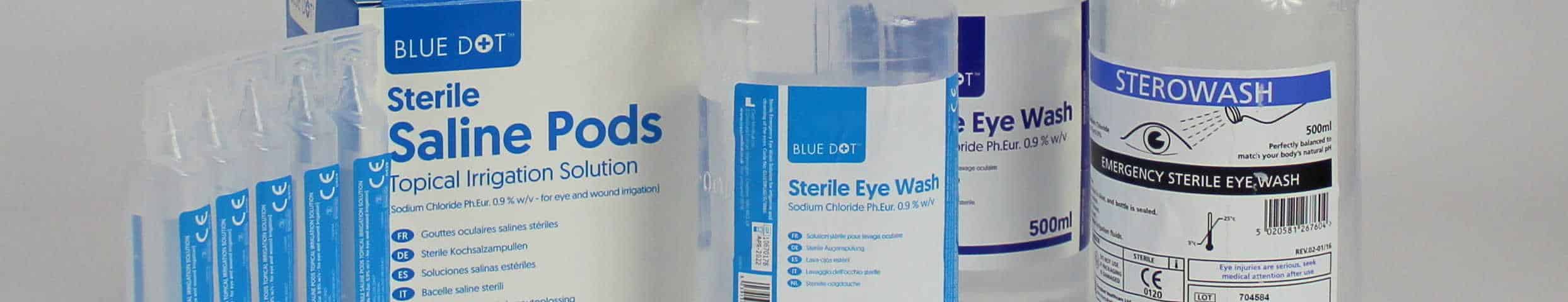 Sterile Eye Wash Solution 250ml. Emergency Eyewash Bottles. Expiry