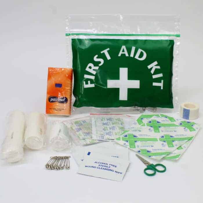 First aid outlet kit essentials hiking