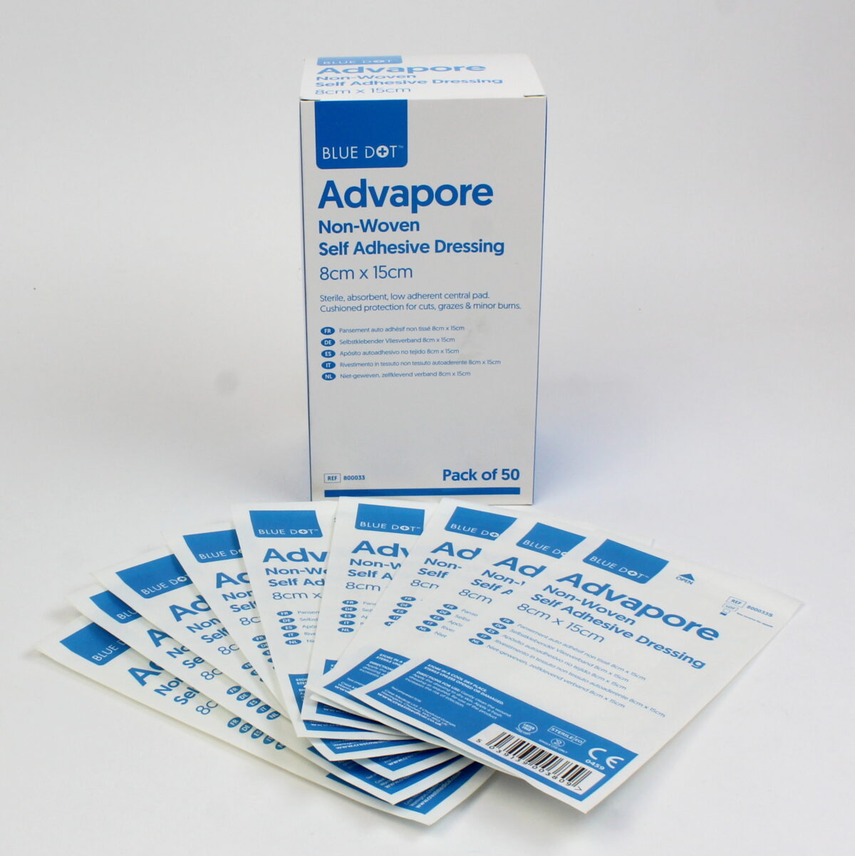 Adhesive Wound Dressing- Small Oblong 8 x 15cm.