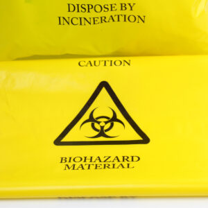 Yellow Clinical Waste Sacks