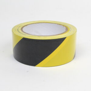 Floor Marking Tape – Black & Yellow for Hazard Warning. 50mm x 33m ...