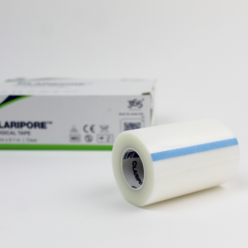 12 x Claripore Transparent Plastic Surgical, Micropore Tape 1.25cm x 9.1m M  