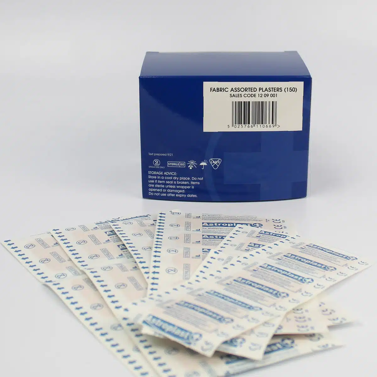 Astroplast Fabric Plasters. 3 Sizes. (150) - Image 2