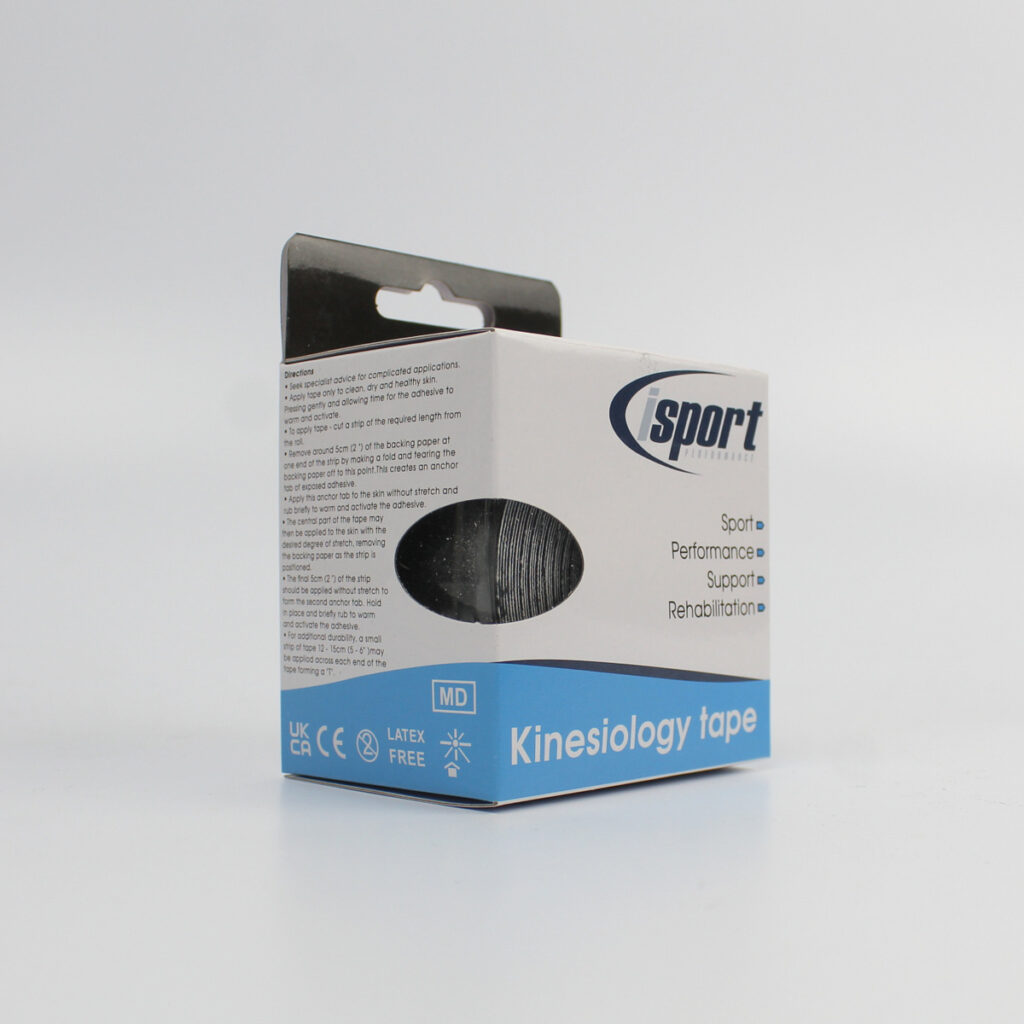 Black Kinetic Sports Tape