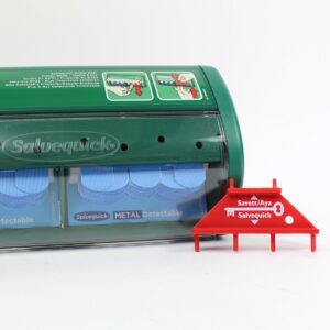Cederroth Plaster Dispenser with 2 Blue Detectable Refills & Key.